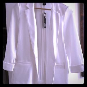 NWT Nycc white blazer